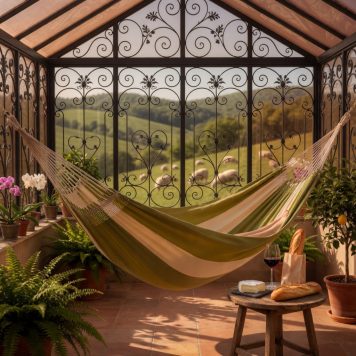 Hammock XL Dunes Lime Macramé.